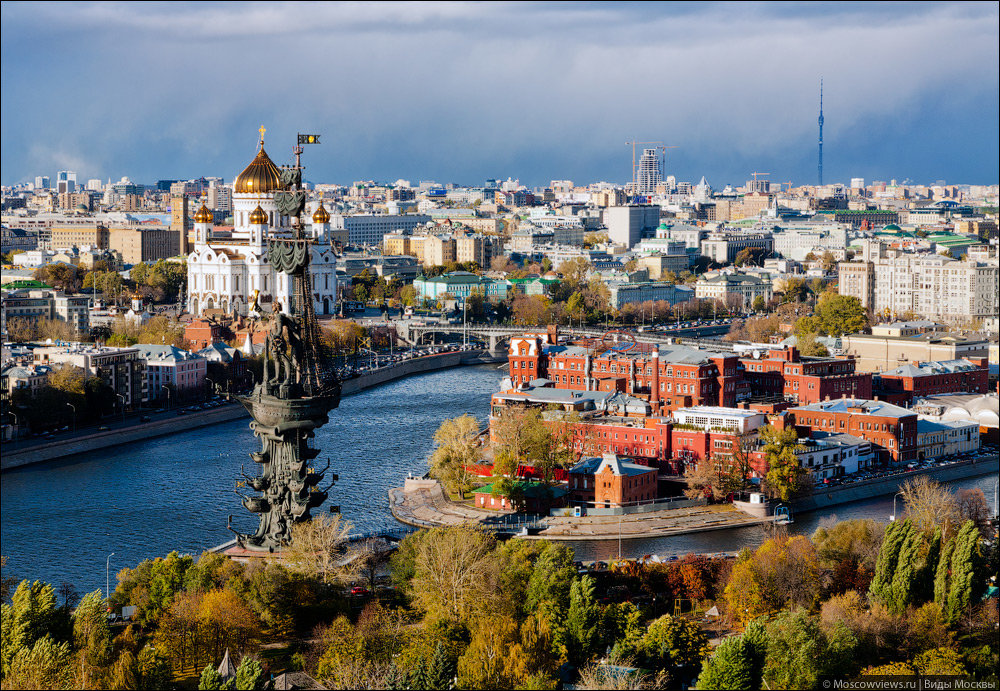 Красивые виды москвы: фото, изображения и картинки