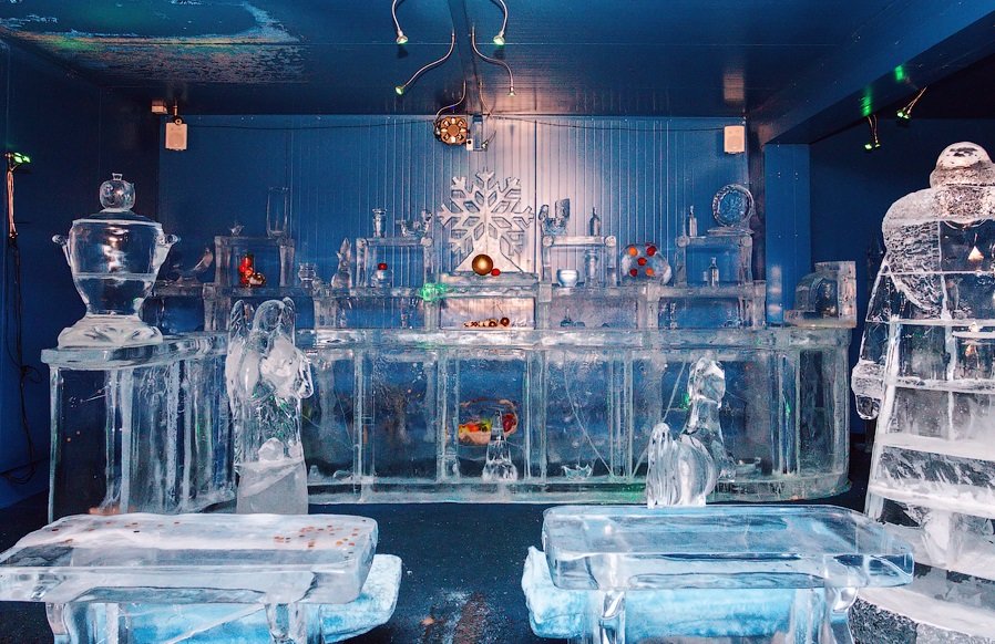 ледяные фигуры фото
