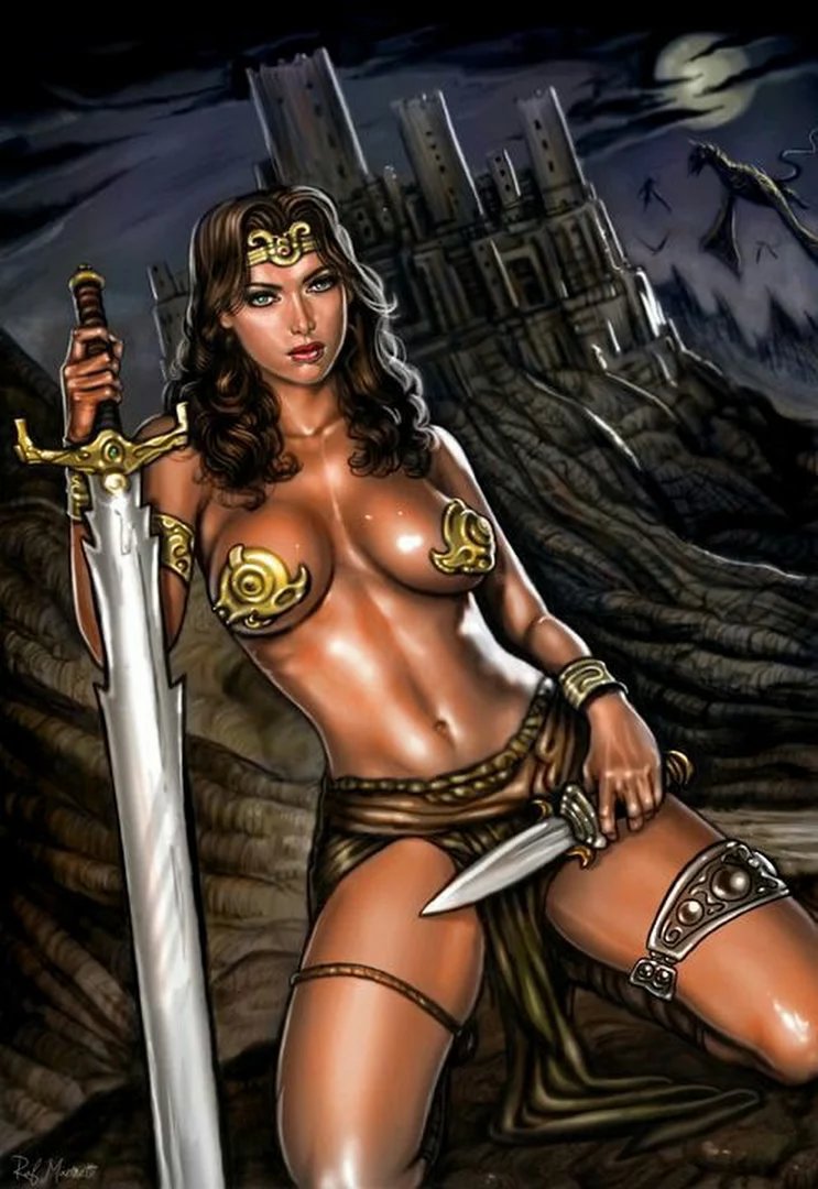 Redhead naked sex warrior art pagent girl nude