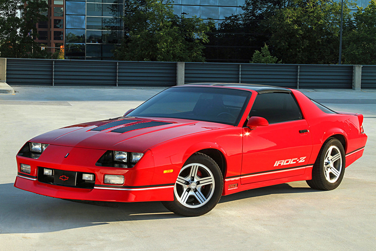 chevrolet camaro iroc z фото