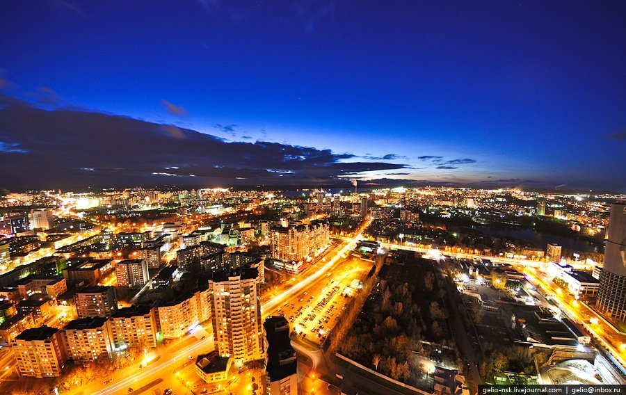 ночной екатеринбург фото