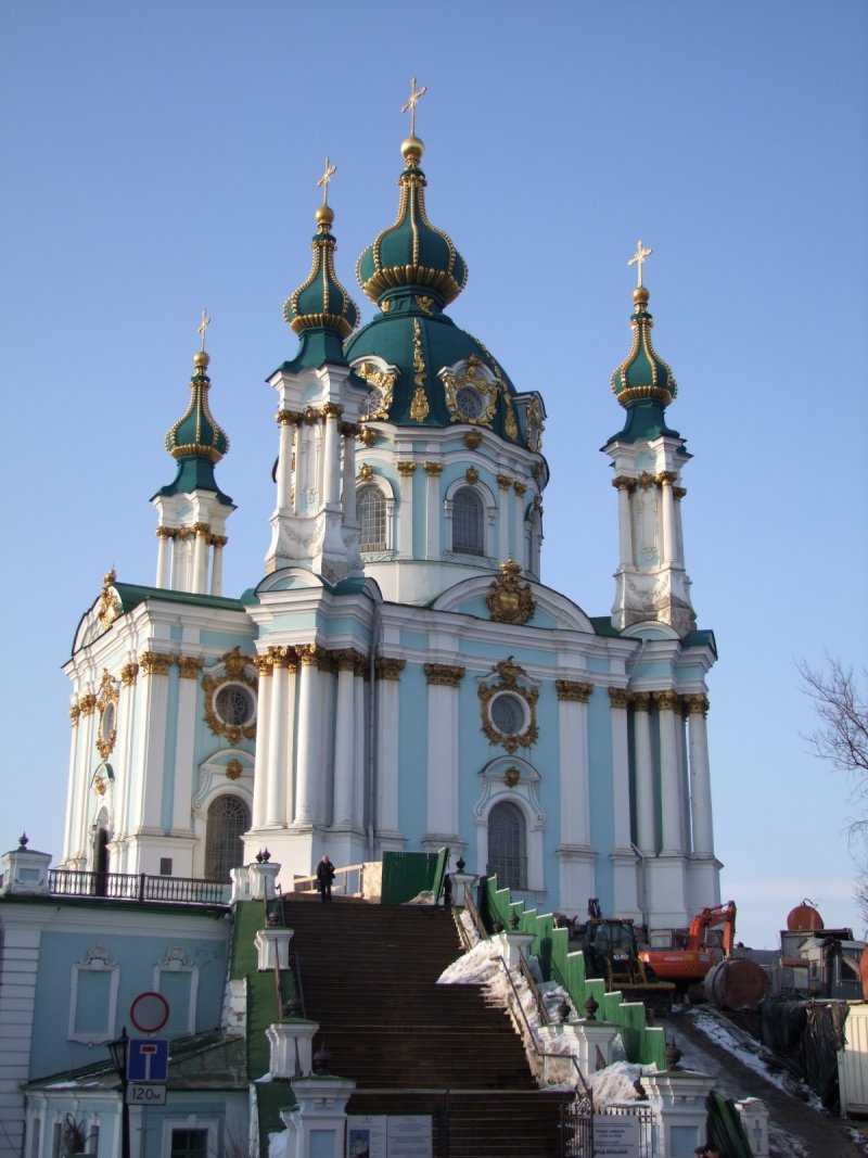 андреевская церковь в киеве фото