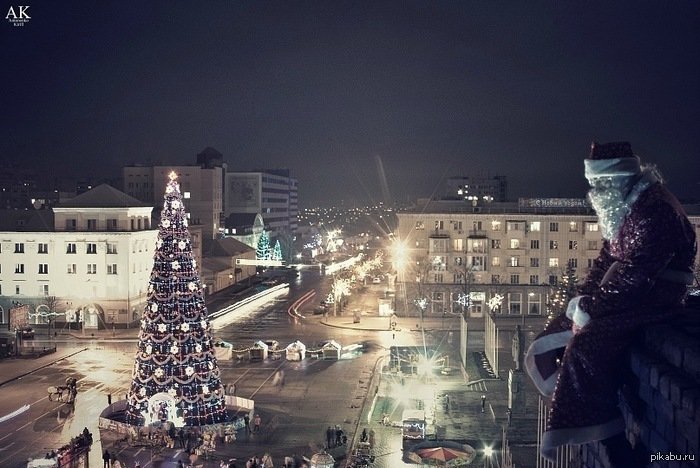 новогодняя калуга фото