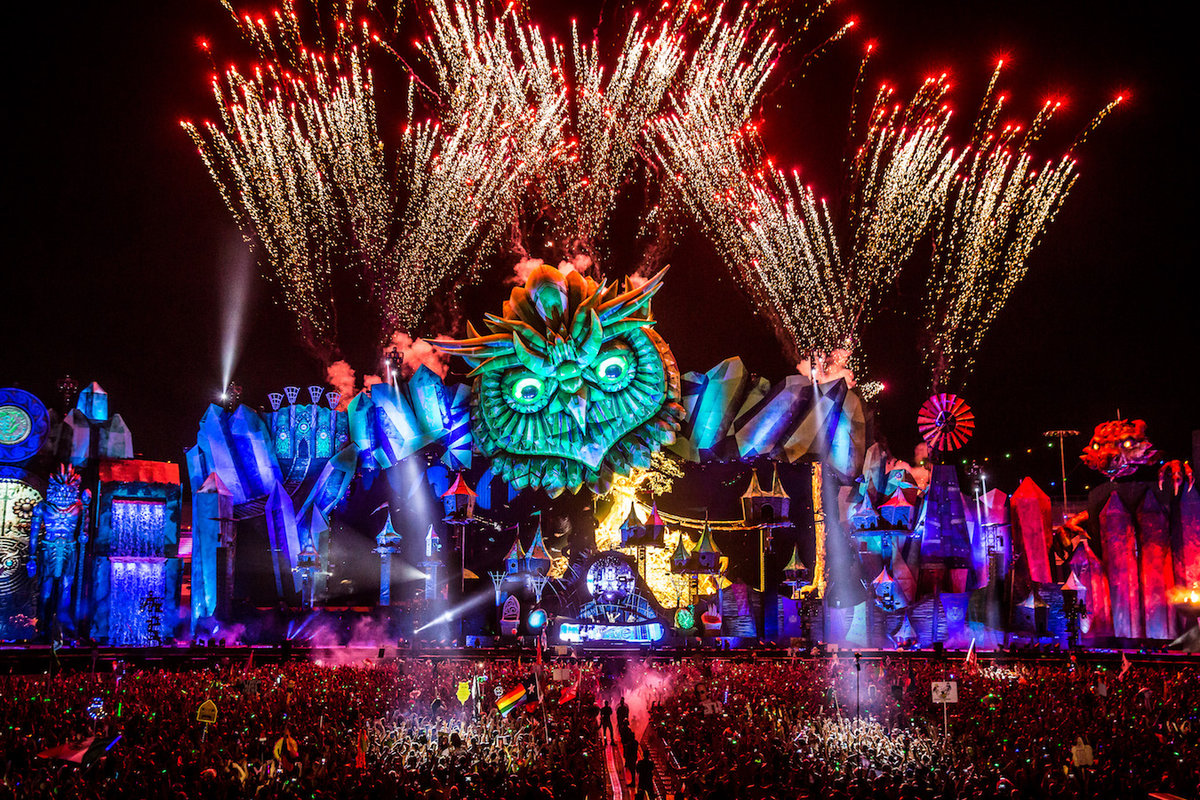фестиваль electric daisy carnival фото