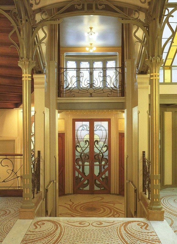 виктор орта. особняк тасселя в брюсселе. 1892-1893 фото