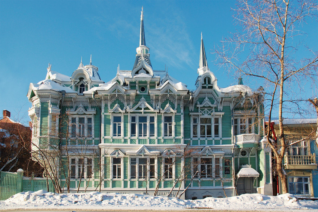 особняк хомича томск фото
