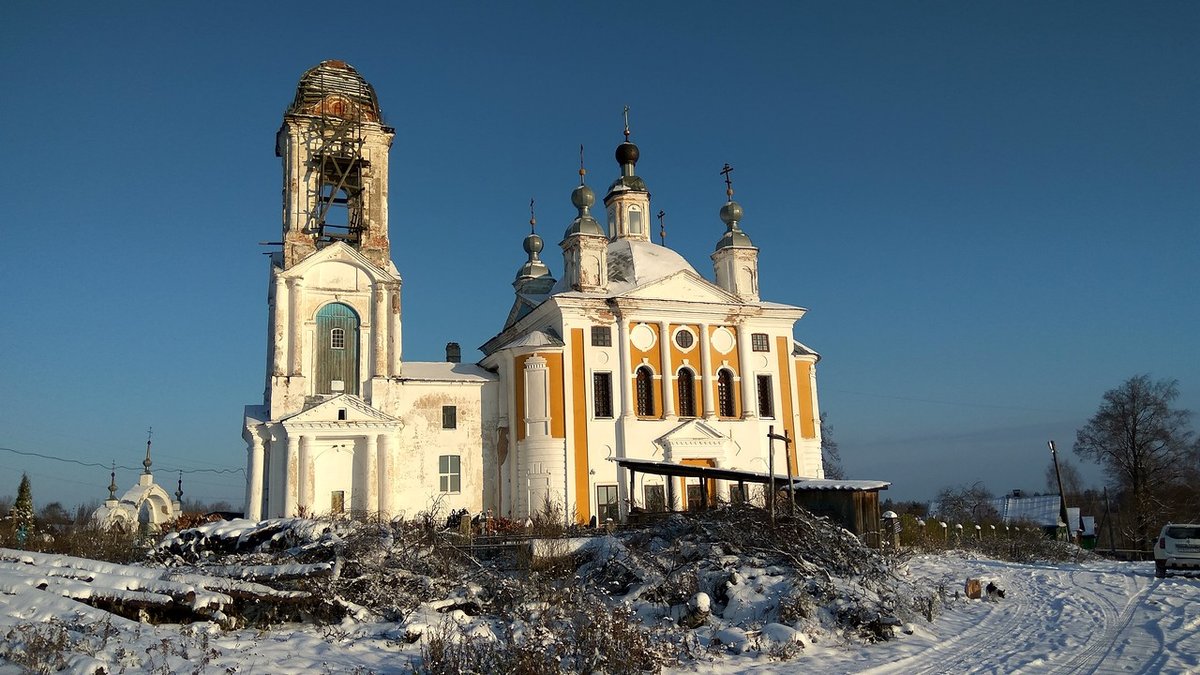 храм преображения господня в спас смердино фото