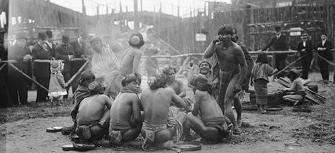человеческий зоопарк в бельгии 1958 фото