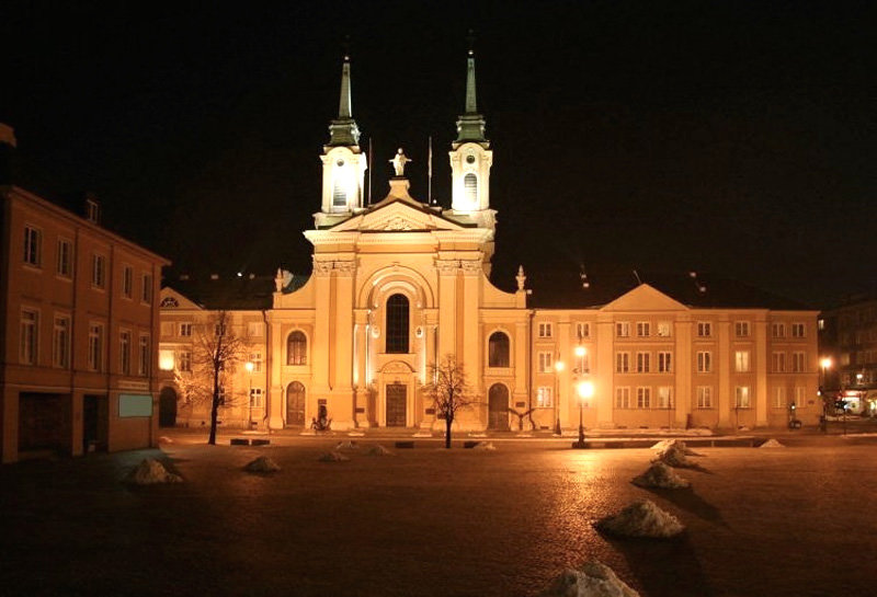 фото варшавы польша костёл фото