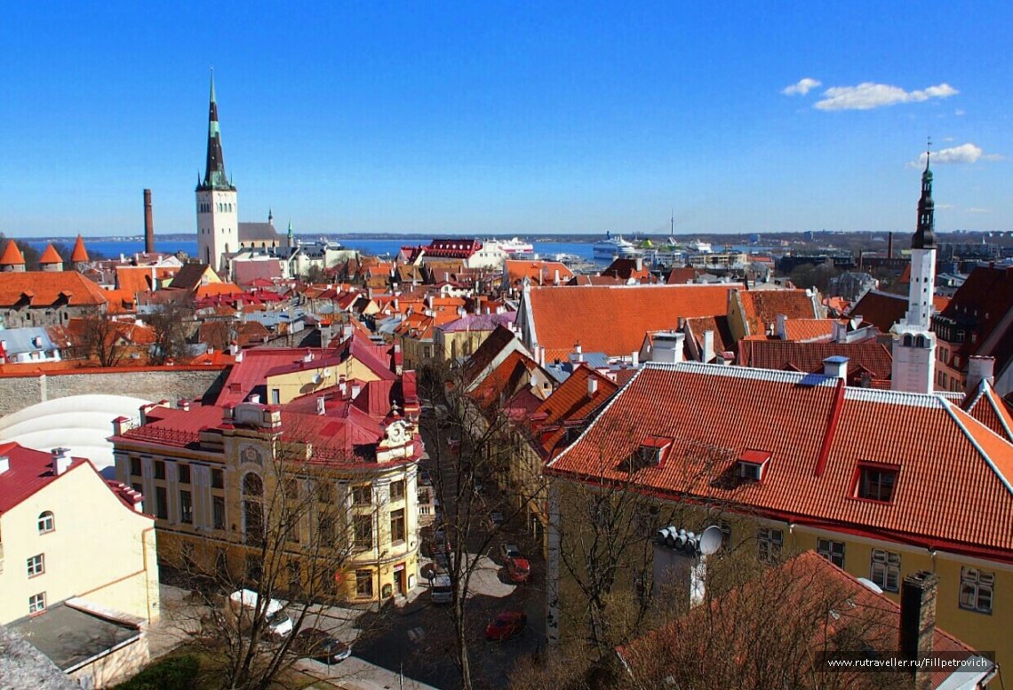 эстония старый таллин фото