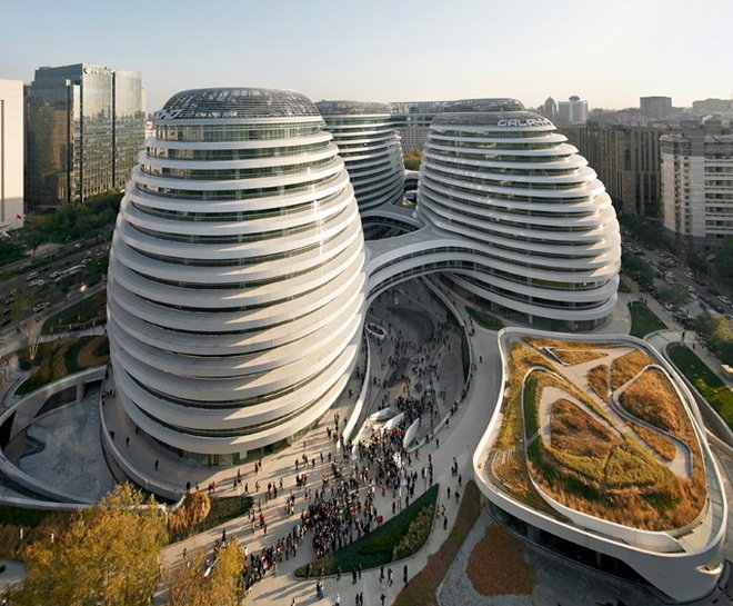 galaxy soho заха хадид фото