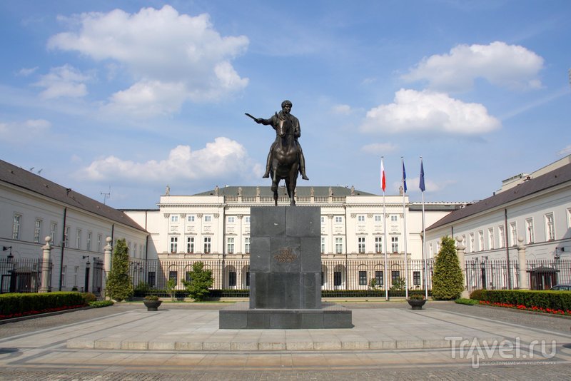 президентский дворец в варшаве фото