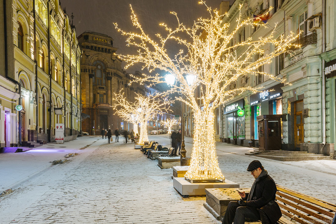 кузнецкий мост зимой 2023 фото