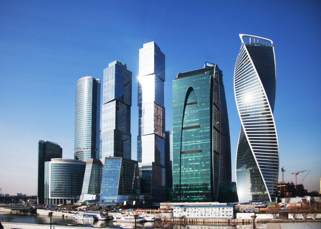 москва сити башни фото