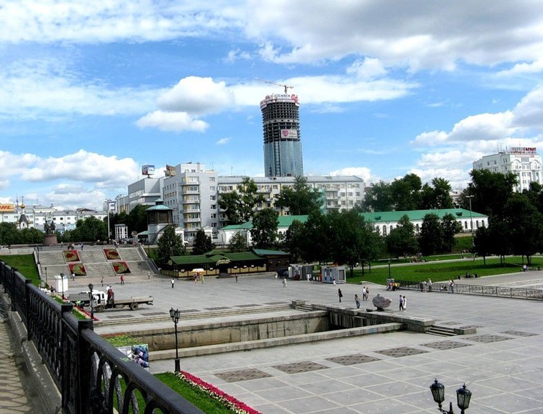 исторический сквер екатеринбург фото