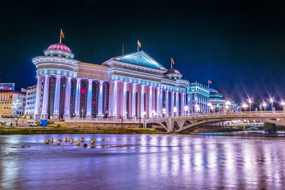 ночной скопье фото