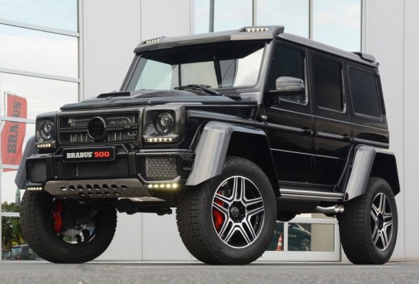 BRABUS ПРЕДСТАВИЛ СВОЙ ВАРИАНТ MERCEDES-BENZ G500 4X4²
