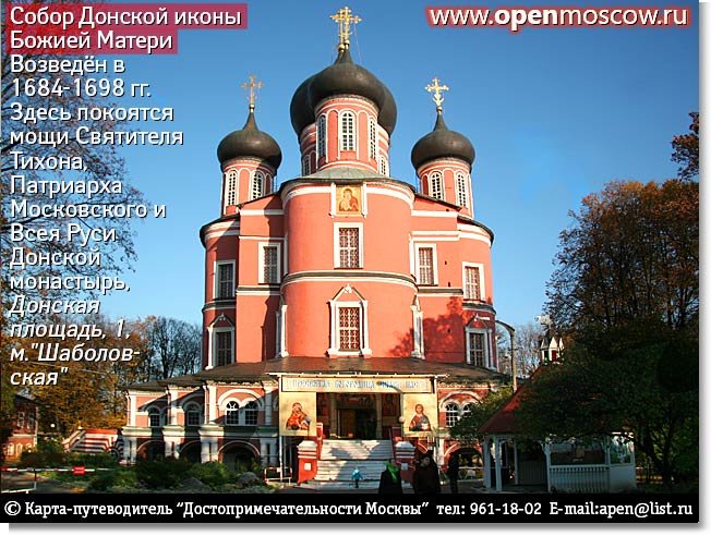 Донской монастырь фото