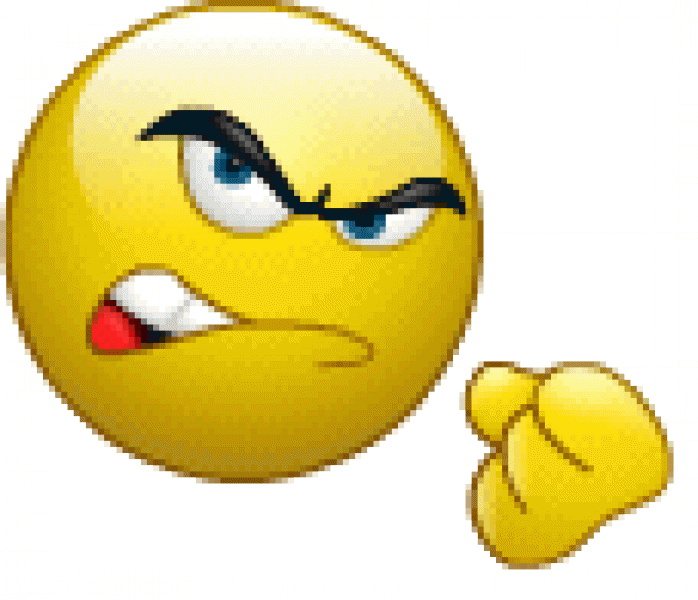 Смайлик ругается картинки