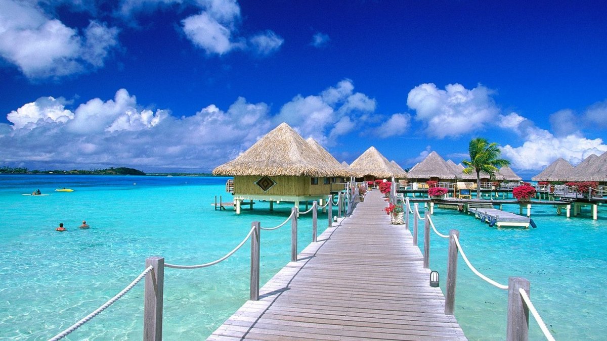 остров бора-бора (bora-bora) фото