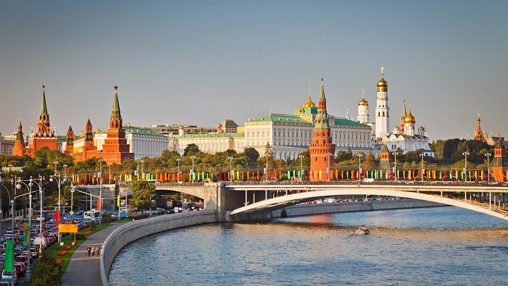 москва кремль панорама фото