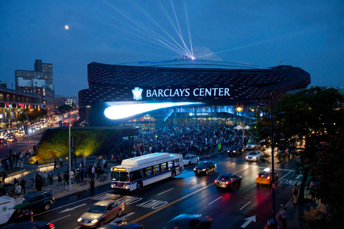 barclays center фото