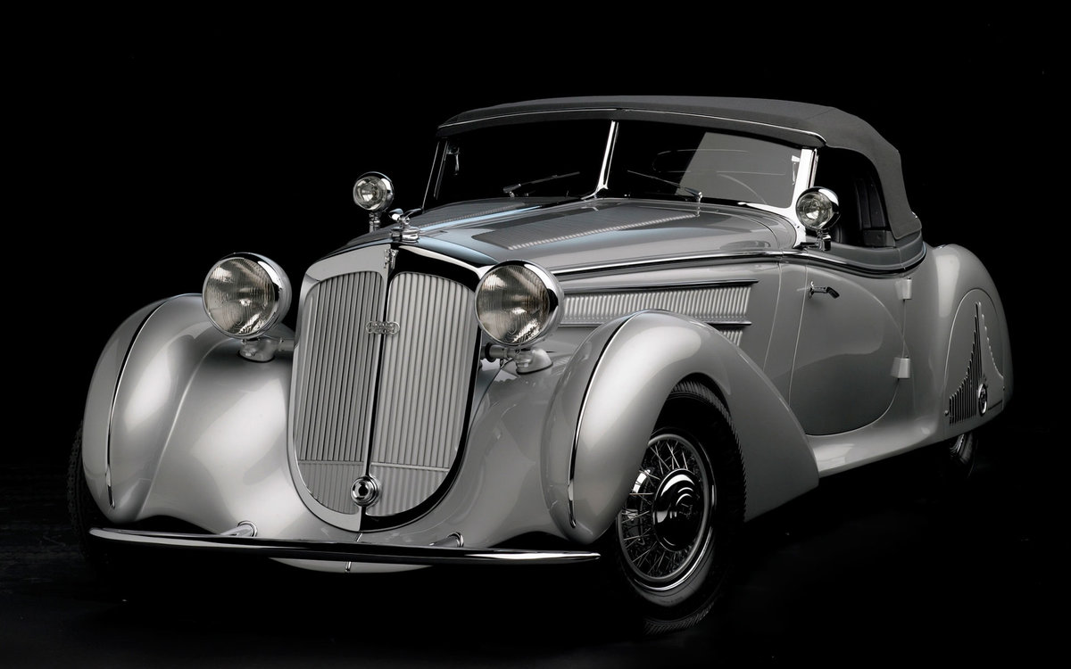 1938 horch 853a erdmann rossi sport cabriolet фото