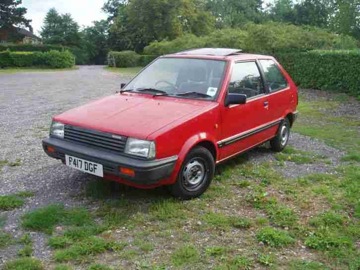 nissan micra 1988 фото