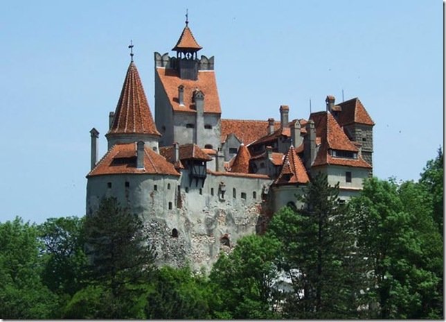 замок дракулы в румынии фото