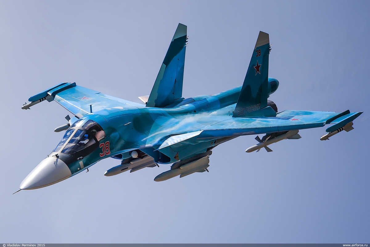 истребитель бомбардировщик су 34 фото