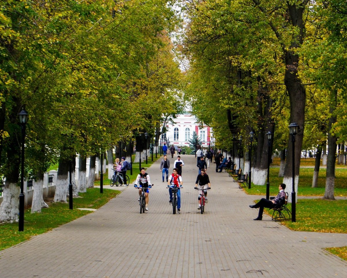 пушкинский парк владимир фото
