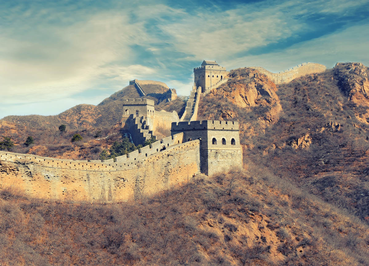 великая китайская стена китай фото