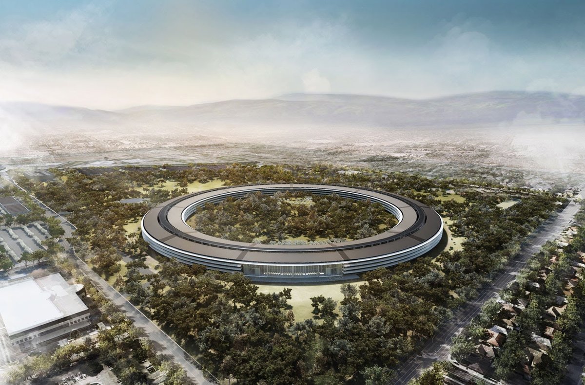 apple park норман фостер фото