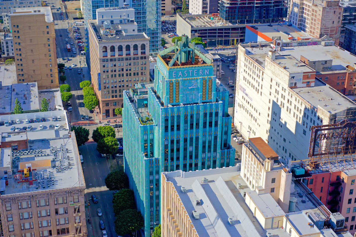 eastern columbia building, лос-анджелес фото