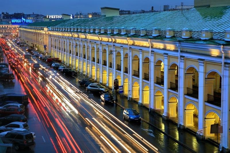 большой гостиный двор санкт-петербург фото