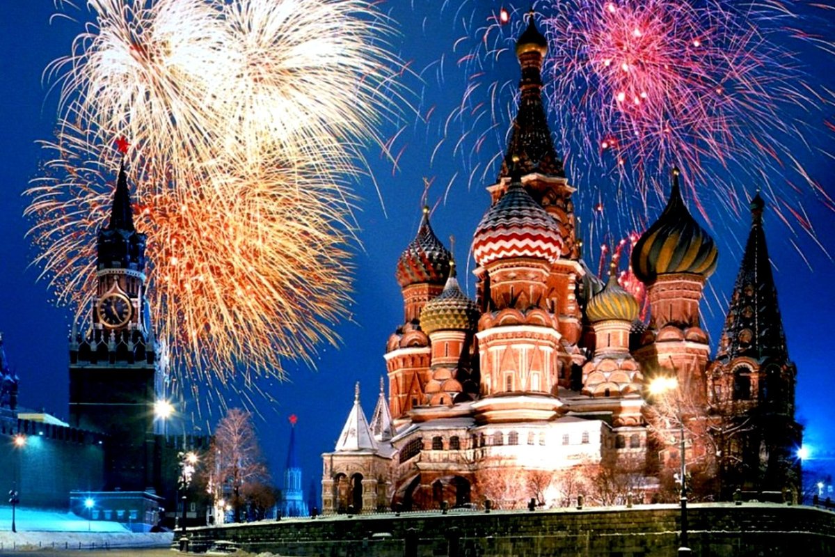 салют кремль фото