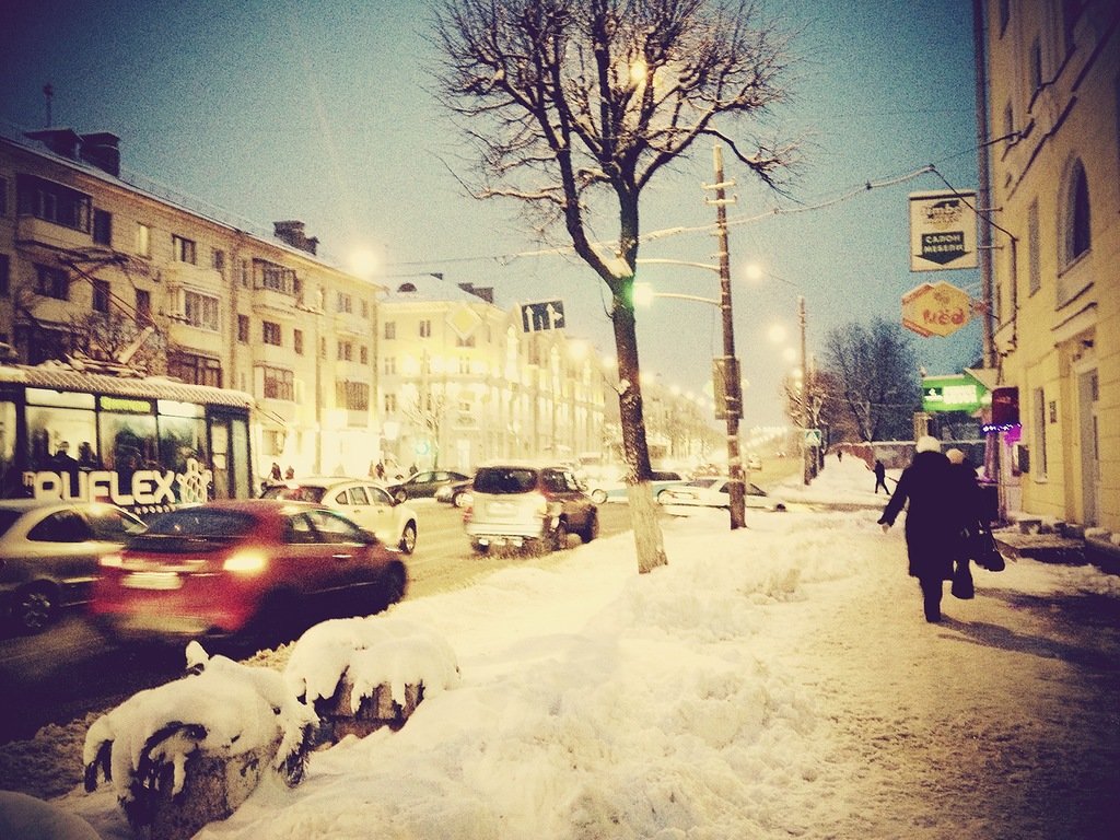 минск зима фото