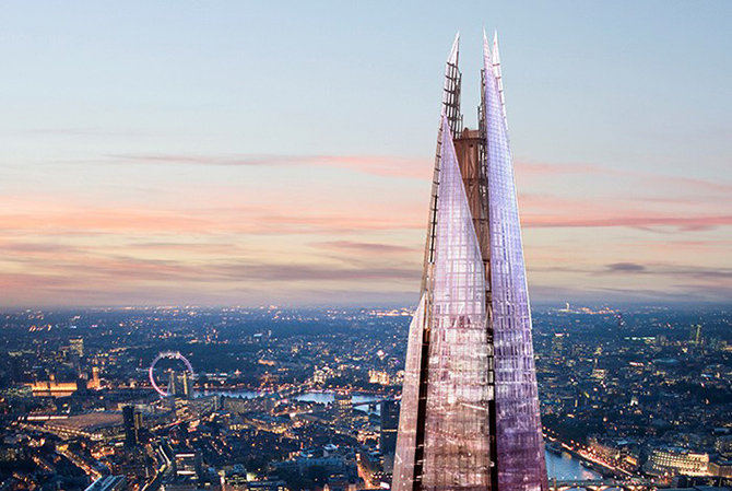 the shard в лондоне фото