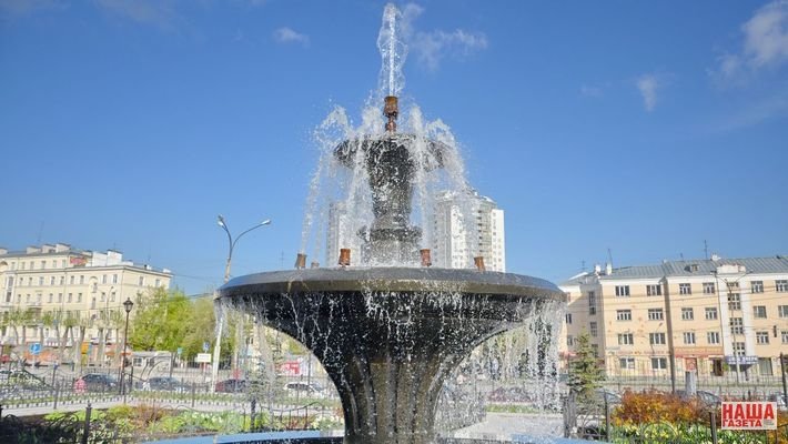 фонтан на площади ленина фото