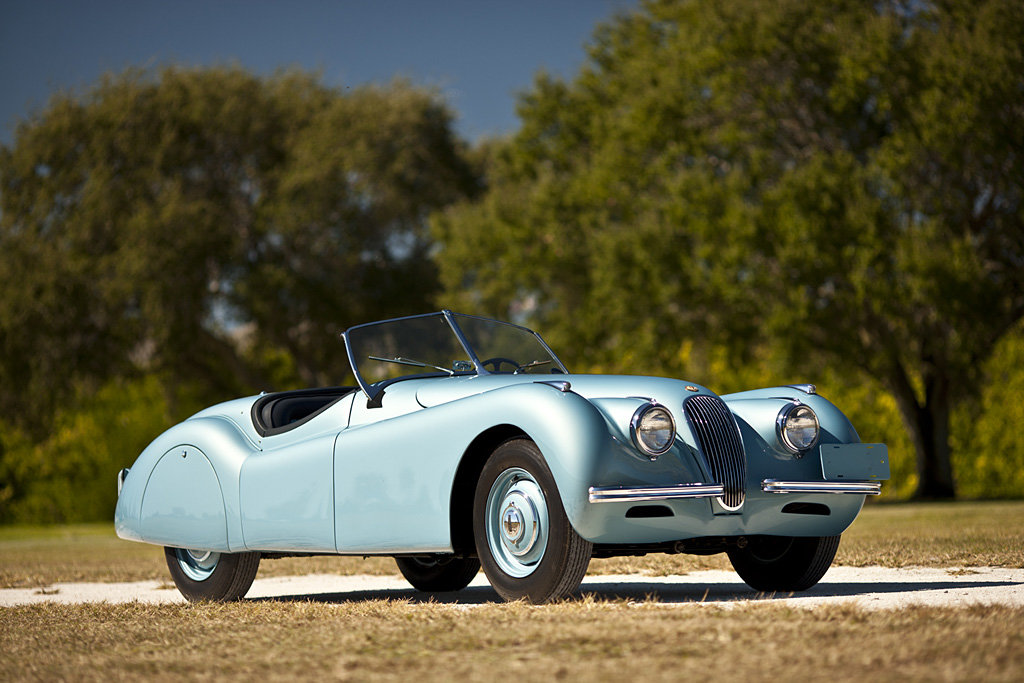 jaguar xk-120 roadster фото