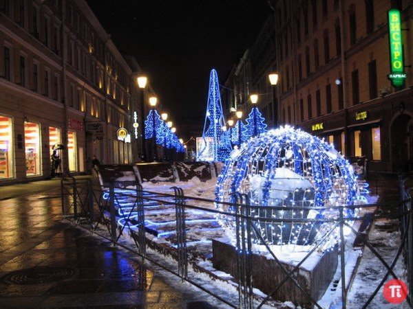 новогодний санкт петербург фото