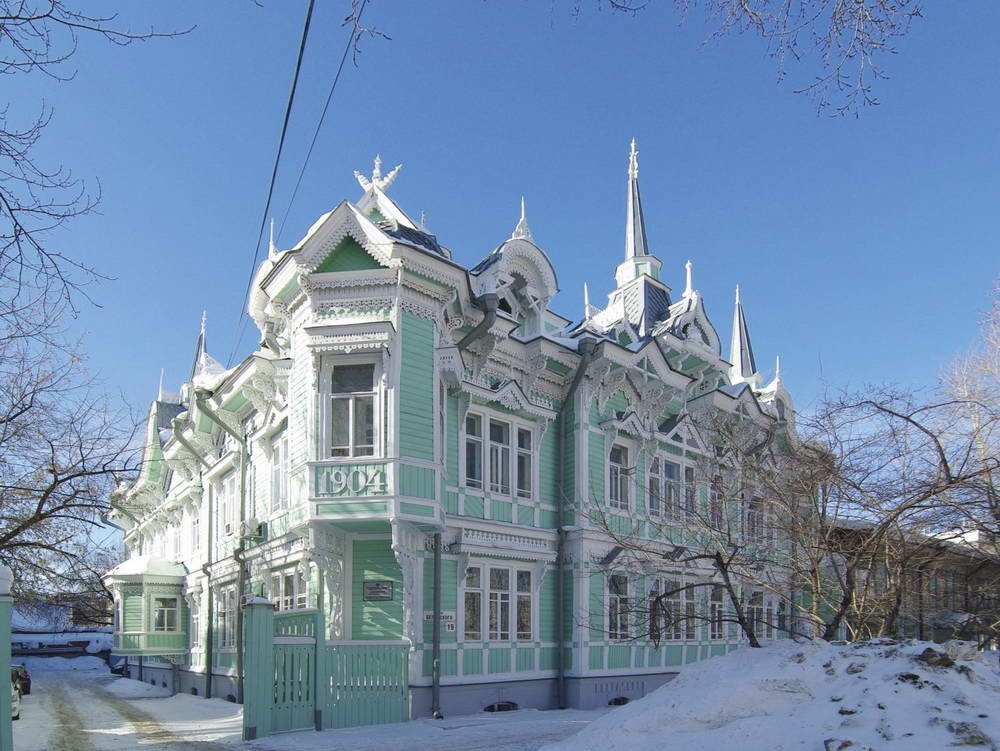 особняк хомича томск фото
