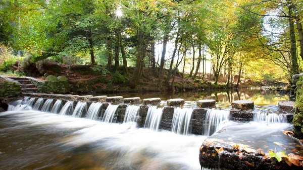 природа река водопад фото