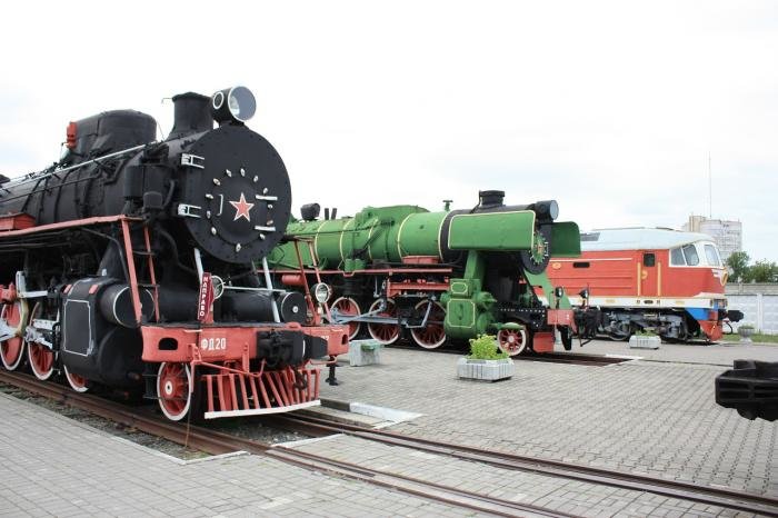 брестский железнодорожный музей фото