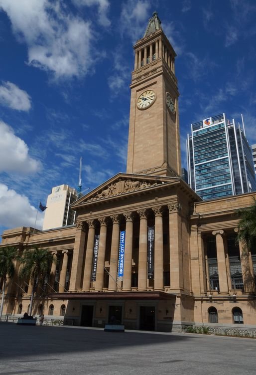 brisbane city hall фото