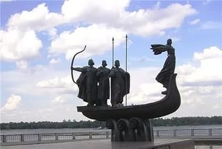 кий щек хорив и лыбедь памятник в киеве фото
