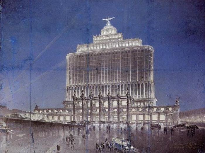 дом аэрофлота д чечулин 1934 фото