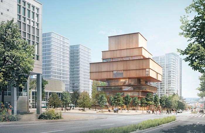 галерея ванкувера от herzog & de meuron фото