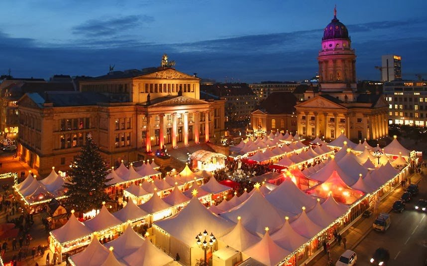 рождественская ярмарка в берлине фото
