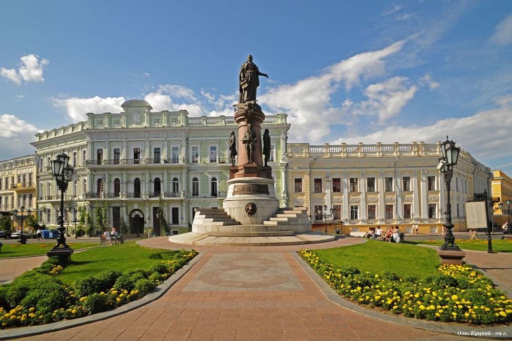 памятник екатерине великой в одессе фото